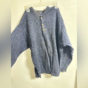 Pendleton Heathered Blue Crewneck Sweater